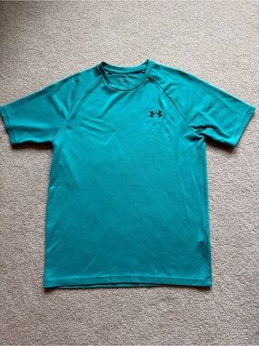 Under Armour Men’s Teal Short-Sleeve Athletic Tee